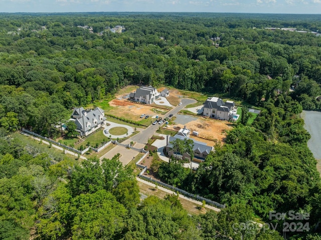 8014 Litaker Manor Ct, Charlotte, NC 28270 - bird's eye view featuring a view of trees