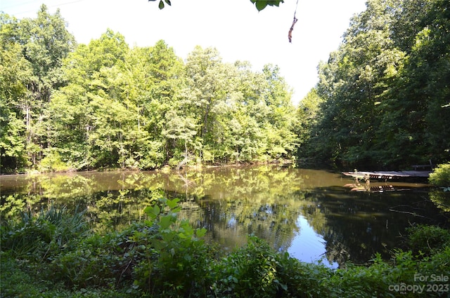 view of property view of water