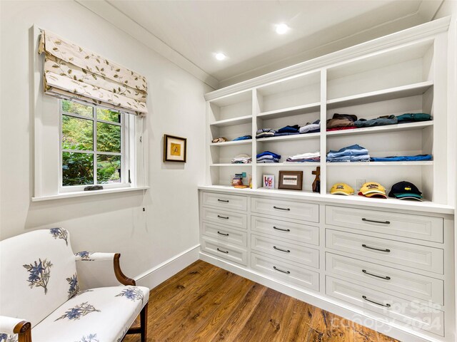 616 Old Growth Forest Rd, Burnsville, NC 28714 - interior space with dark wood finished floors