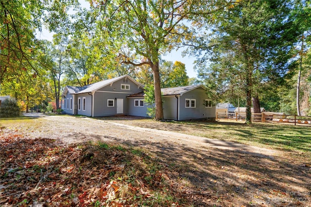 view of rear view of house