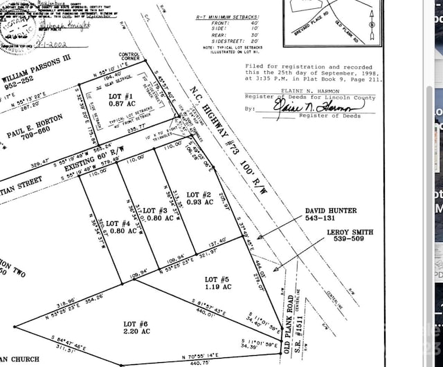 005 Dalmation St Unit 5, Iron Station NC, 28080 land for sale