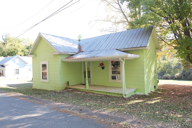 view of bungalow-style house