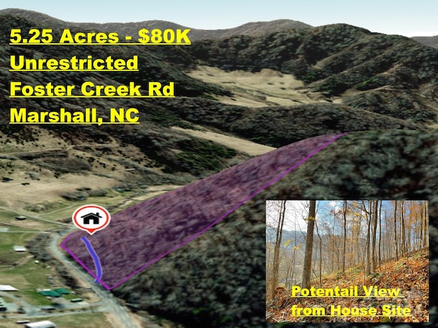 00 Foster Creek Rd, Marshall NC, 28753 land for sale