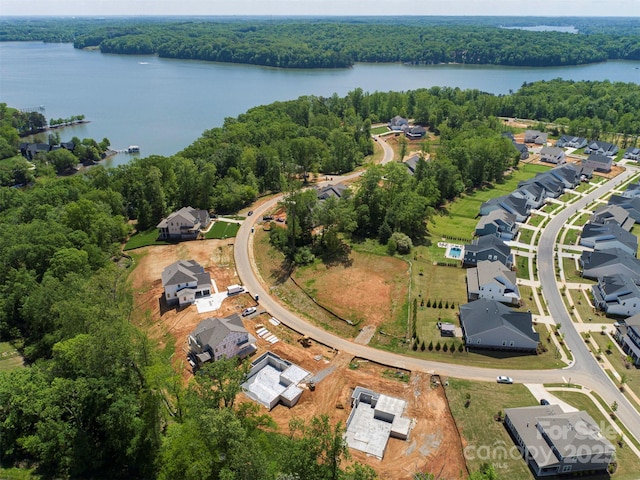 831 Lake Forest Dr Savanh, Unit Savanh, Belmont, NC 28012 - view of property location with a heavily wooded area and a large body of water