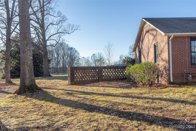 3616 County Home Rd, Conover, NC 28613 - view of yard with fence