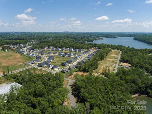 843 Lake Forest Drive Devonshire, Belmont, NC 28012 - aerial view of property's location featuring a forest and a large body of water