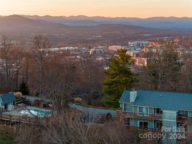 property view of mountains