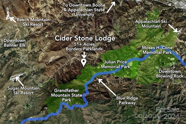 461 Spice Bottom Trl, Banner Elk, NC 28604 - map