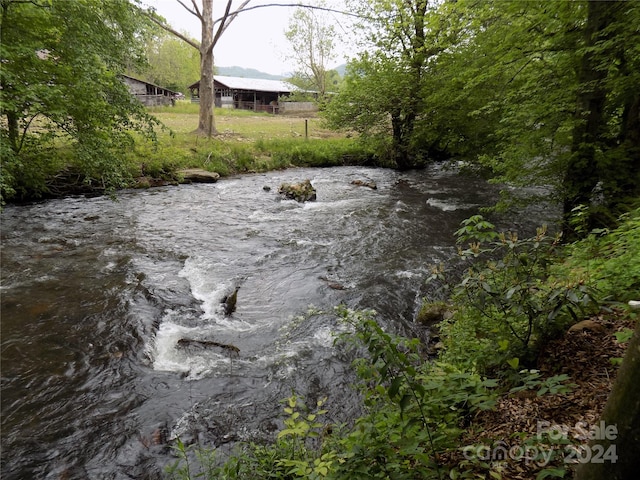 view of water feature