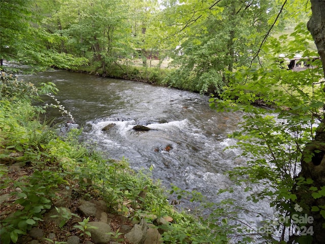 view of water feature