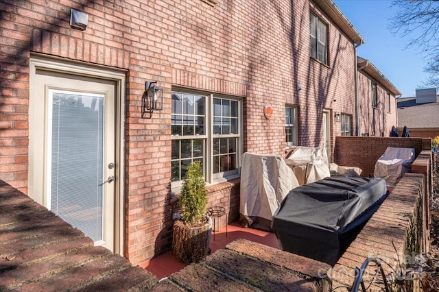 exterior space with grilling area