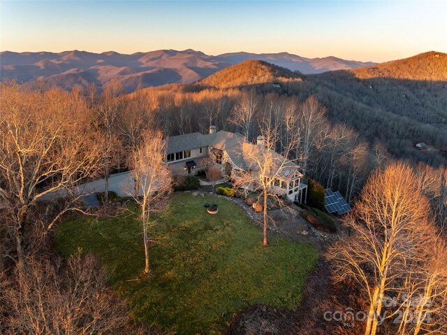 property view of mountains