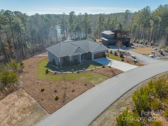 view of birds eye view of property