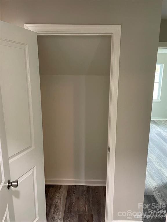 view of closet