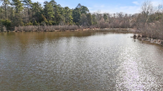 view of property view of water