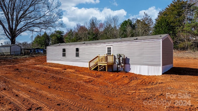 view of shed / structure