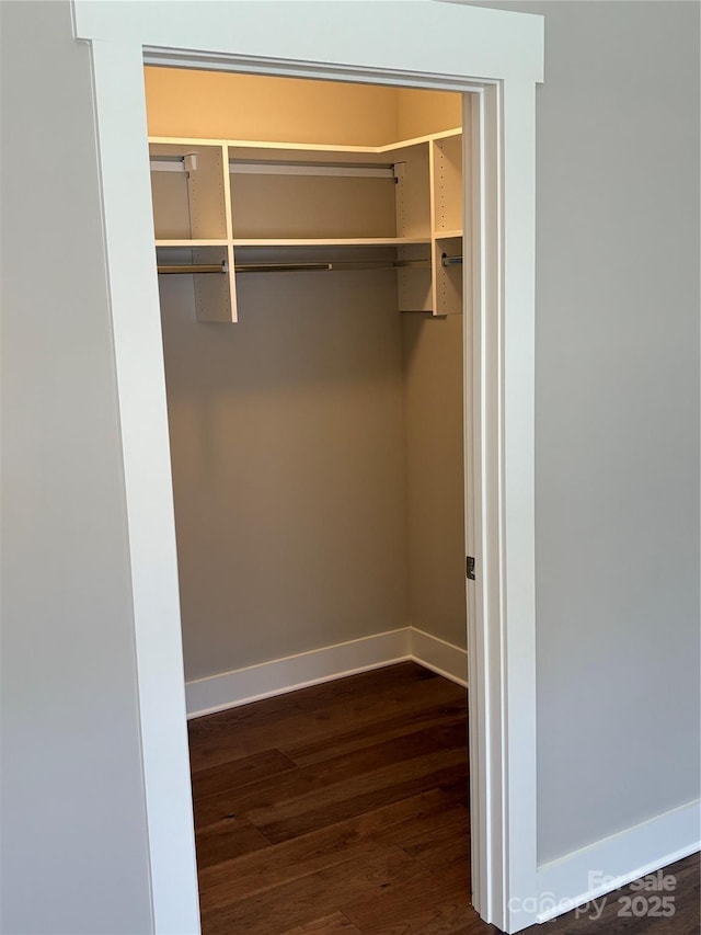 view of closet