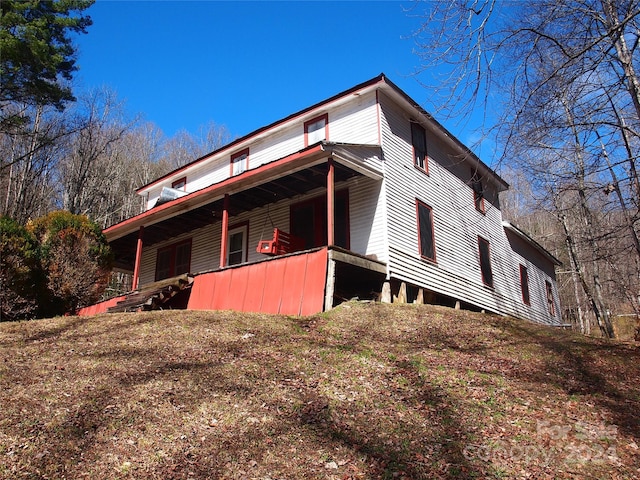 view of side of home