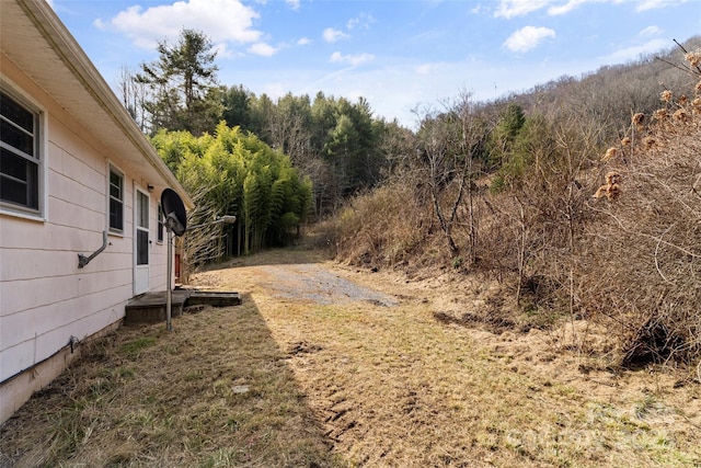 view of yard
