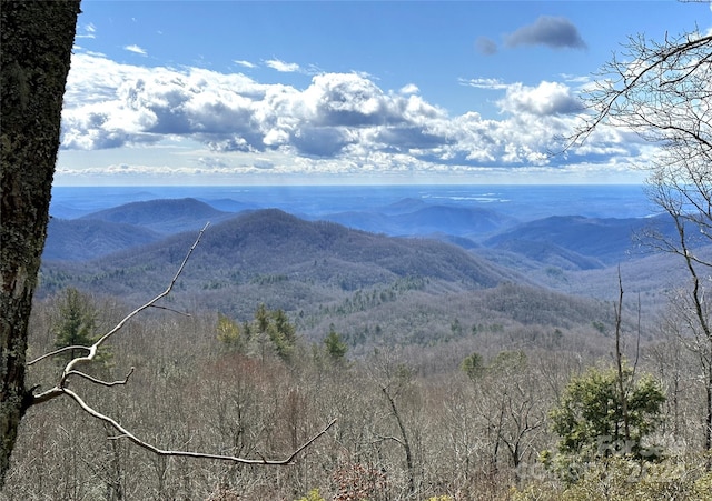 view of mountain view