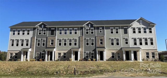 4223 S New Hope Rd Unit 8, Gastonia, NC 28056 - townhome / multi-family property featuring brick siding