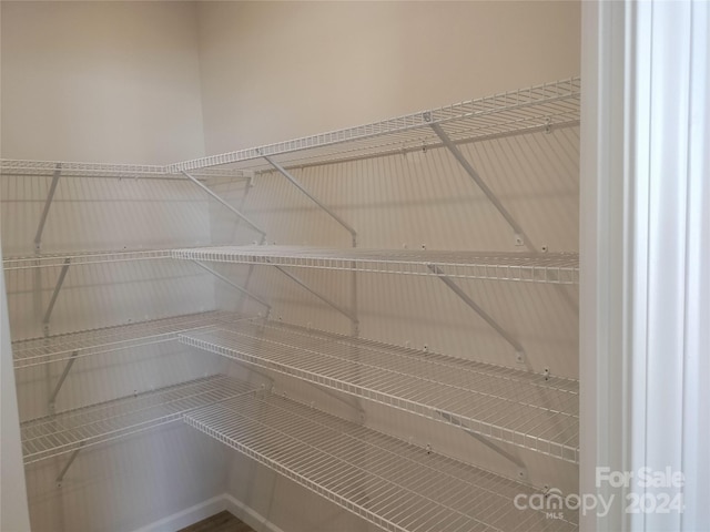 view of pantry