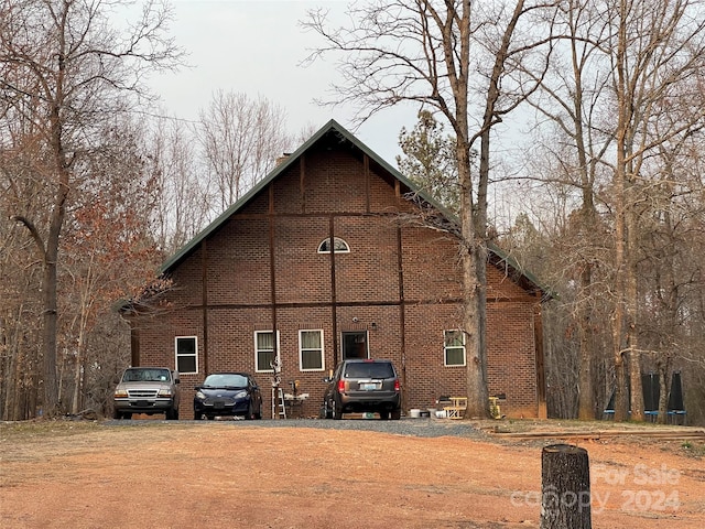 view of rear view of house