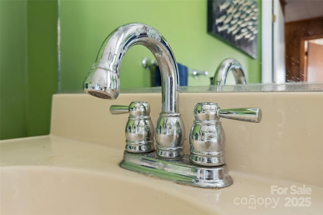 interior details with sink