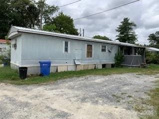 view of rear view of property