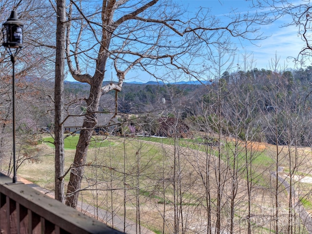 view of property view of mountains