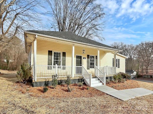 bungalow-style house with a porch