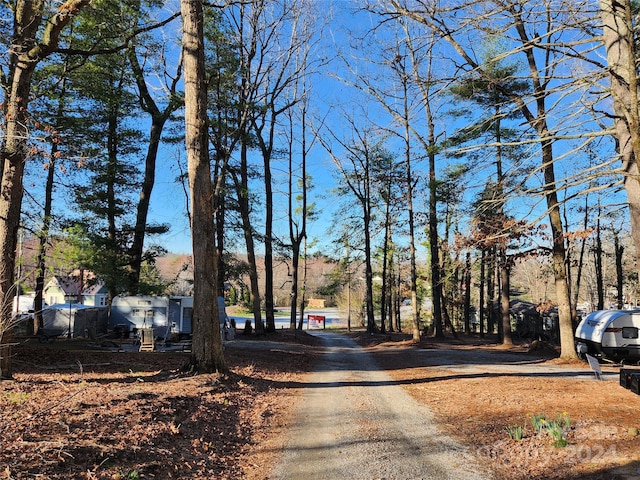 view of road