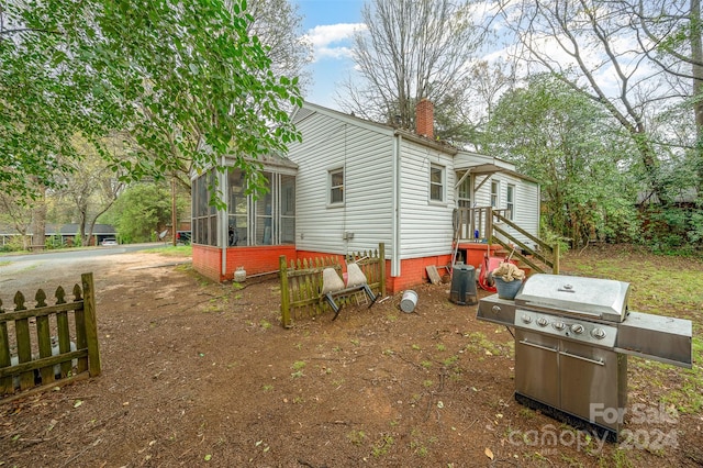 view of rear view of house