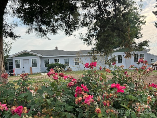 view of rear view of house