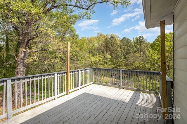 view of deck