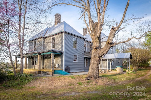 view of rear view of house