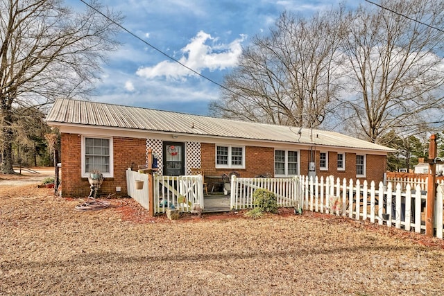 view of back of property