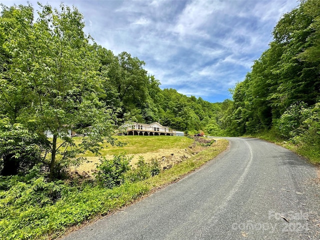 view of road