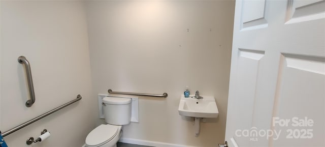 bathroom with toilet