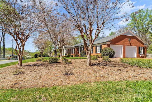 ranch-style house with a garage