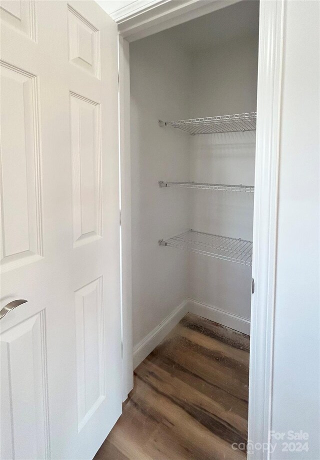 view of closet