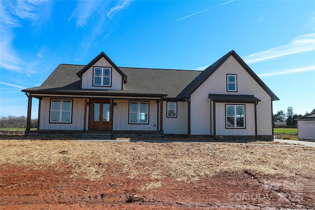 view of front of house featuring covered porch