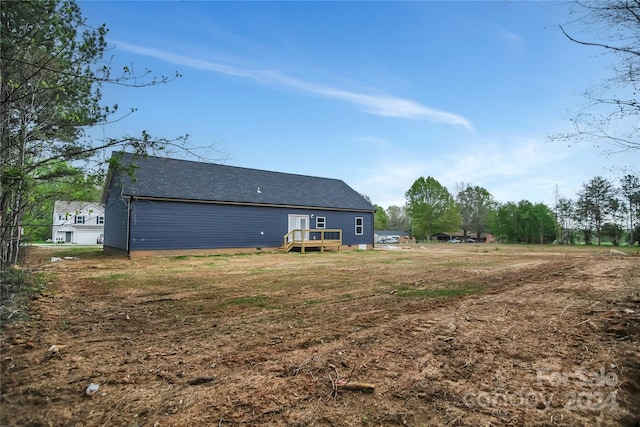 view of rear view of house