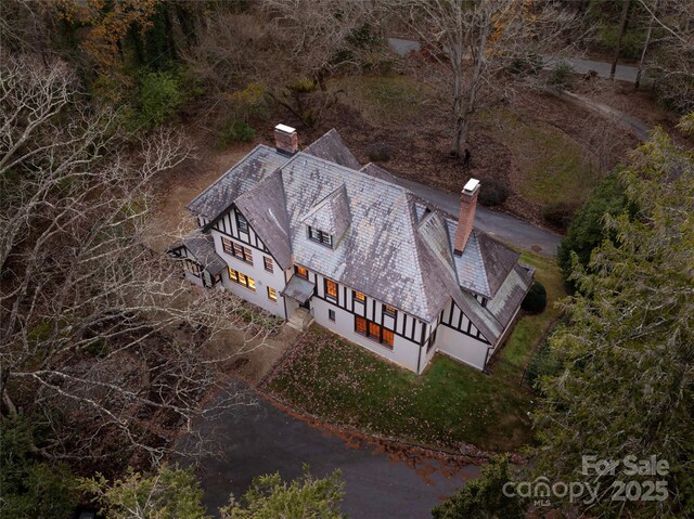 30 Cedarcliff Rd, Asheville, NC 28803 - view from above of property