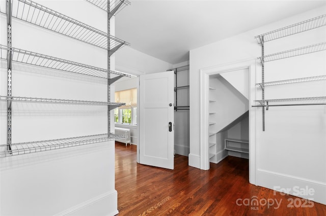 30 Cedarcliff Rd, Asheville, NC 28803 - spacious closet featuring wood finished floors