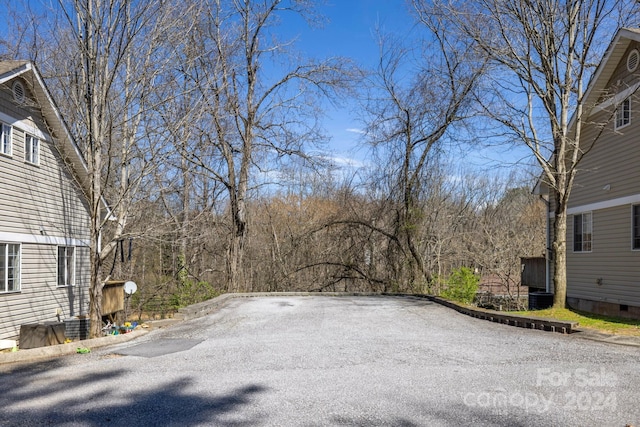 view of road