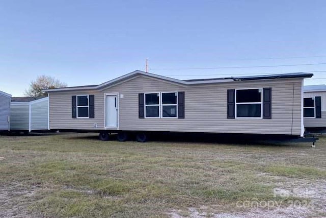 view of manufactured / mobile home