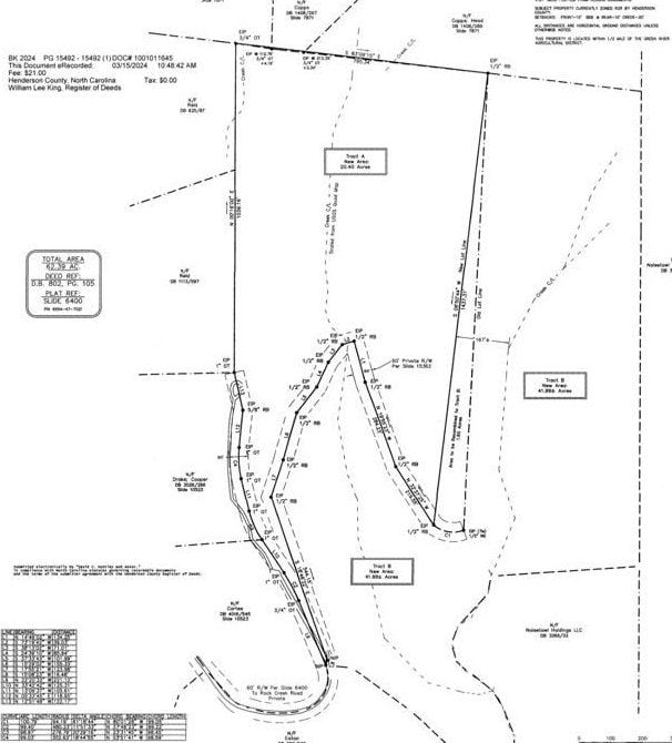 Listing photo 3 for TractA Rock Creek Road, Zirconia NC 28790