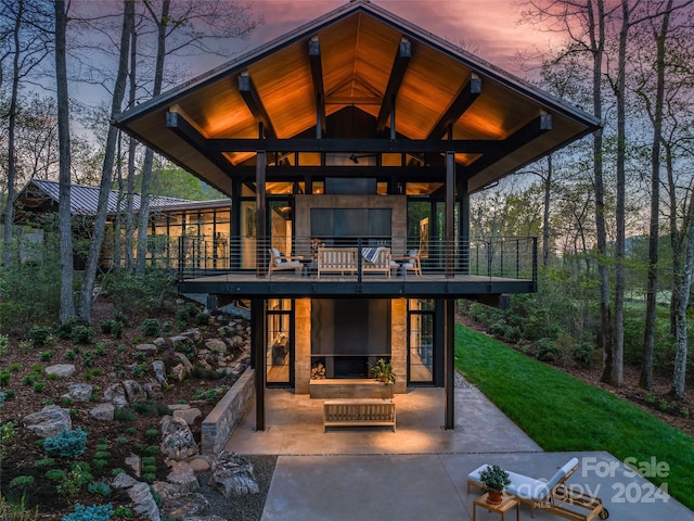 exterior space featuring a patio area