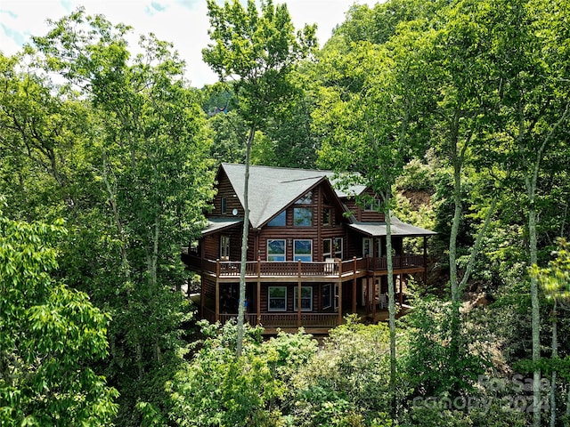 view of back of house